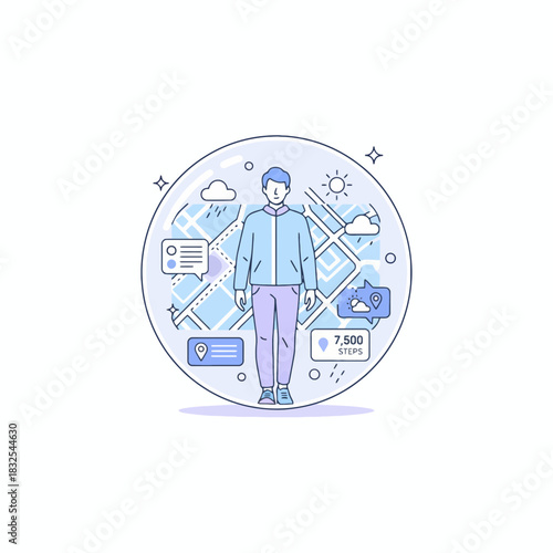 Personalized GPS Tracking and Fitness Data Monitoring