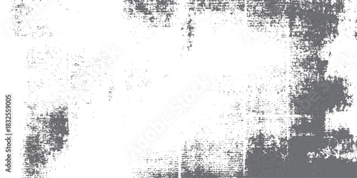 Abstract black grunge texture background with dirty paint splash vector illustration art