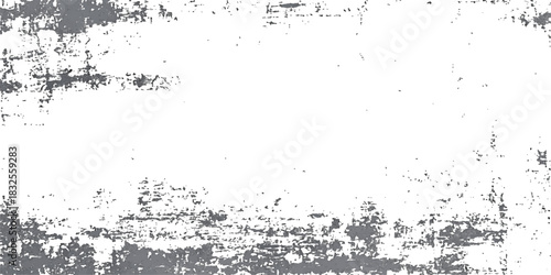 Abstract grunge ink splash background with dark vector frame border pattern texture design