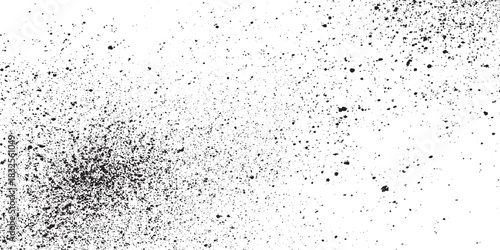 Dirty or dust film grain speck grit grunge overlay on white background grain noise  dust film grain speck grit grunge overlay on white background grain noise  vector illustration pattern background 
