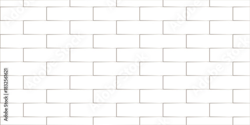 White brick wall background. architecuture construction stone block brick wallpaper. seamless building cement concrete wall grunge background.	