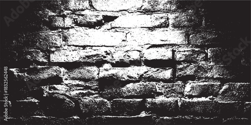 Grunge old stone wall texture surface dust and rough dirty wall background concept. Worn, torn, weathered effect. grunge black brick wall overlay texture background