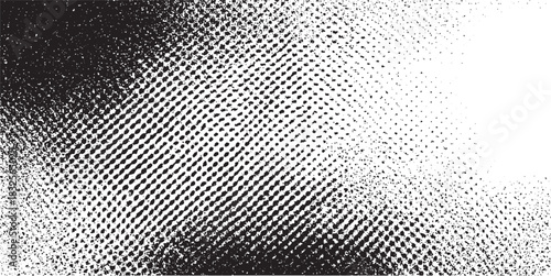 Grunge dotted stone backdrop. Sand specks, speckles, granules wallpaper. Vector dot dot line grunge texture dust noise black and white texture vector. Distressed overlay texture, 