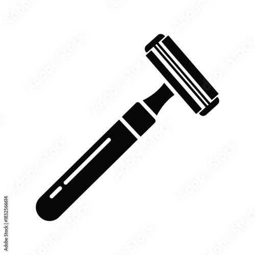 Classic safety razor icon
