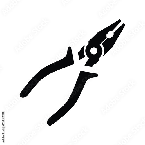Pliers icon hand tool repair diy