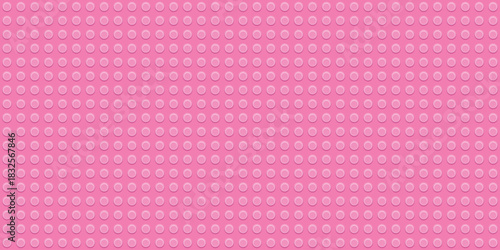 Pink seamless circle dot pattern with glossy round elements, modern girly texture, bubble inspired background, decorative surface design, vibrant color abstract symmetrical wallpaper