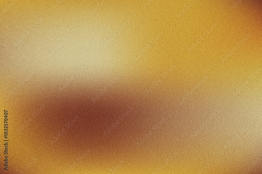 Fototapeta premium Abstract brown and gold gradient background soft blurred texture for graphic design presentation template or website wallpaper