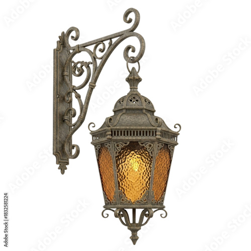 vintage street lamp