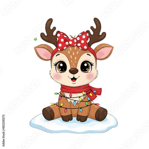 Cute reindeer