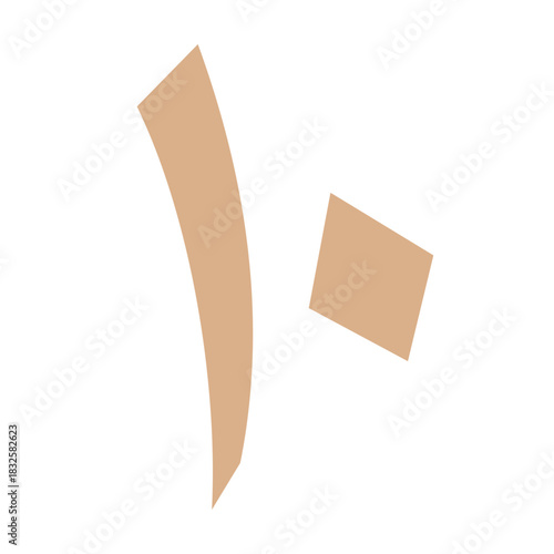 Cute Arabic Number 10 Illustration