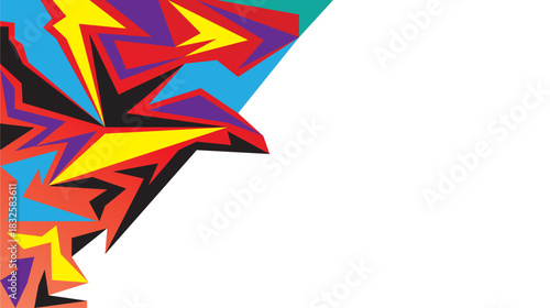 Abstract color background. vector illustraction.