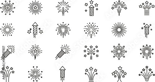 Fireworks celebration party new year holiday event festive burst sparkle fun joy