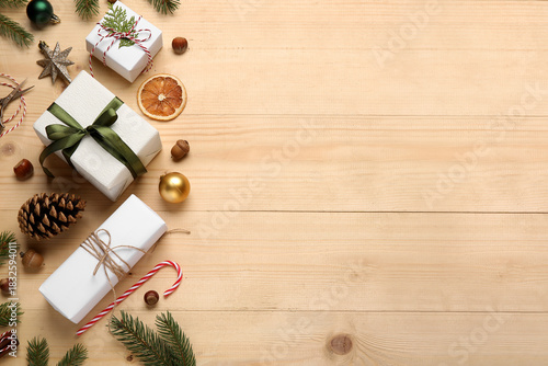 Christmas holiday gift boxe...