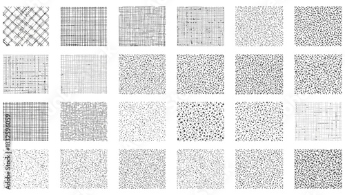 Diverse Abstract Textures Set Versatile Background Patterns