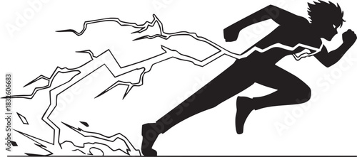 Anime Hero Lightning Icons