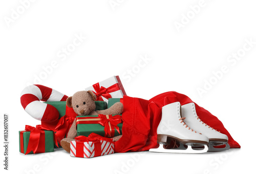 Santa Claus bag with gifts ...