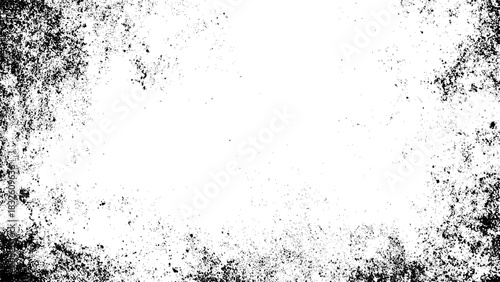 High contrast black and white distressed texture background with grunge effects