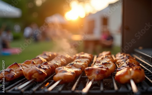 Summertime grill party. High quality