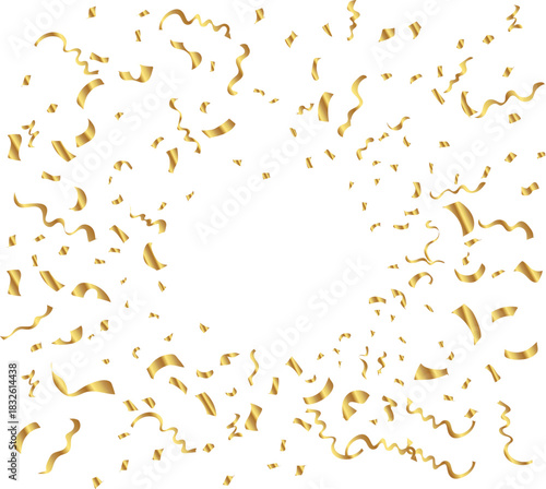 Colorful Confetti, Paper Confetti Design vector illustartion