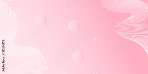 Premium pink luxury background. Abstract wave dynamic wallpaper with gold lines. Abstarct