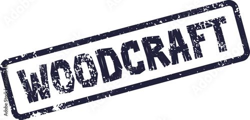 WoodCraft Grungy Ink Stamp Texture for Artisan Trades and Handmade Products