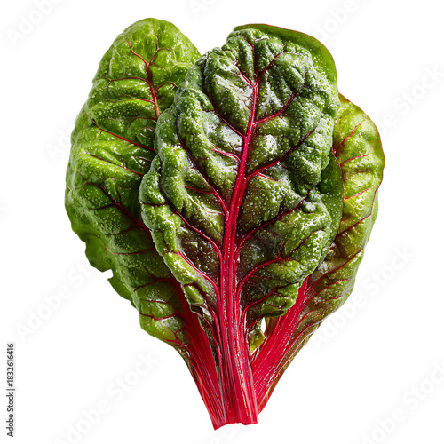Fresh red chard