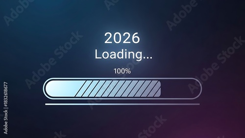 Happy New Year 2026 – Festive Celebration Background Design