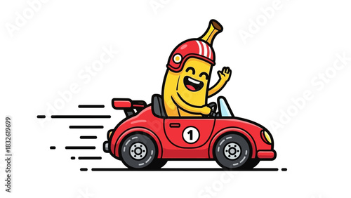 cartoon illustration of a truck