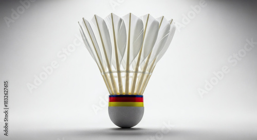 Racket and Shuttlecock Sports Still Life