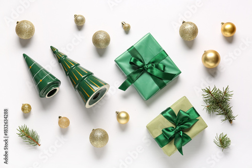 Composition with gift boxes...