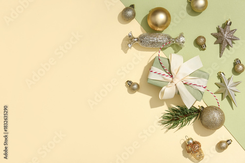 Composition with golden Chr...