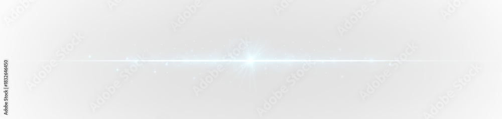 Obraz premium A sharp blue neon line cuts forward with steady motion, leaving a soft glowing trail behind. Its futuristic shine adds a sense of high-speed energy. Perfect for modern motion graphics. PNG