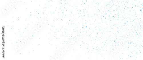 Vector Blue Dust Grain Noise Pattern on White Background