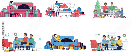 Festive gift moments