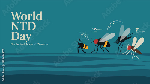 World NTD Day Awareness Neglected Tropical Diseases
