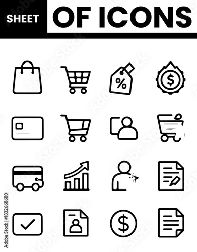 A clean vector pack containing essential travel and tourism icons ideal for websites, guides, and apps.
