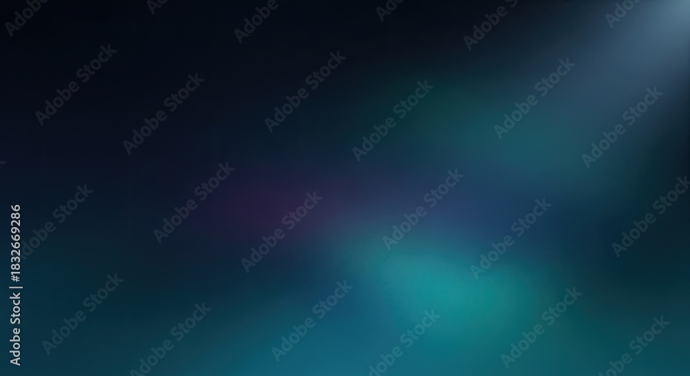 Fototapeta premium Vibrant Gradient Nightscape With Prismatic Glow and Dynamic Light Flare in a Dark Sky