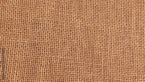 A brown colored textile background. Burlap texture pattern background. 