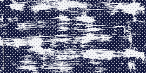 Abstract high contrast monochrome texture grunge texture overlay with black and white elements. Black dotted textured background, wiht a modern concept style