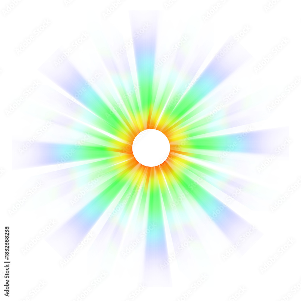 Obraz premium Light flare. Rainbow light flare. Rainbow. Glare. Reflected light. Flash. PNG, transparent background. Retro effect. Overlay in photography, social media graphics, nostalgic visuals, creative artwork