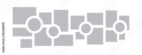  Picture collage and digital photo wall template design