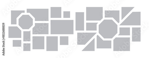  Picture collage and digital photo wall template design