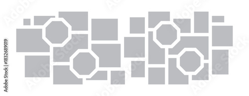  Picture collage and digital photo wall template design