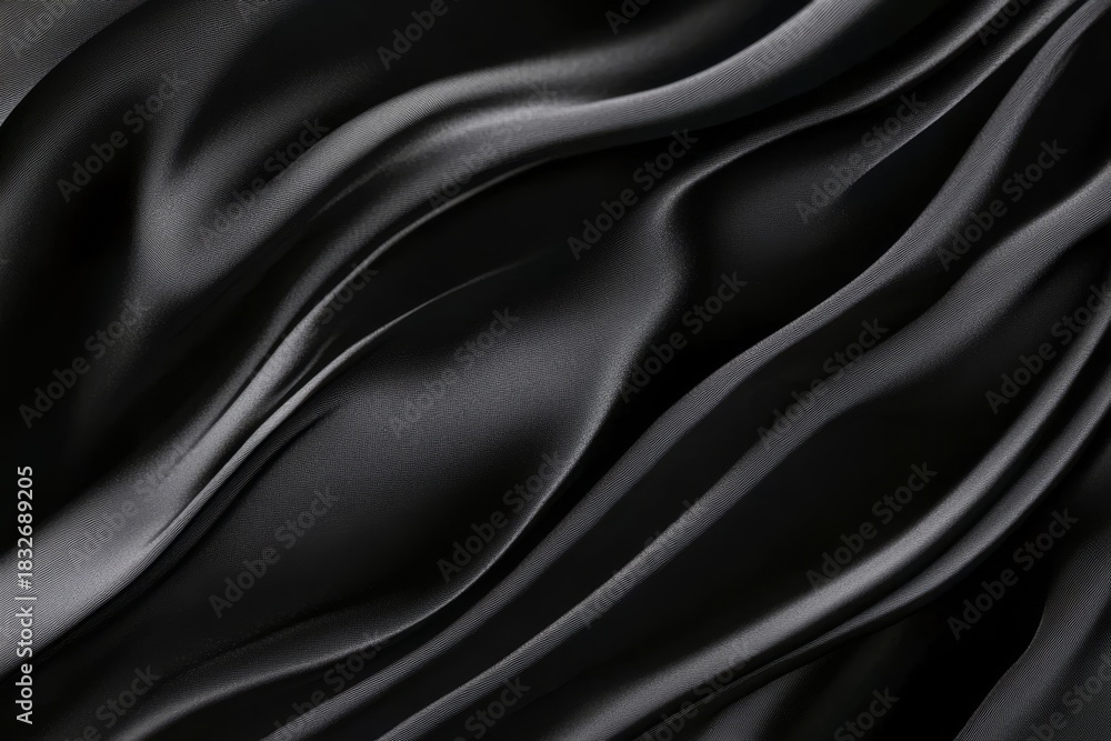 Fototapeta premium Elegant Textured Background with Luxurious Softness in Dark Shades for Various Creative Uses.