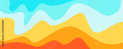 colorful abstract pattern background. template summer concept. vector illustration