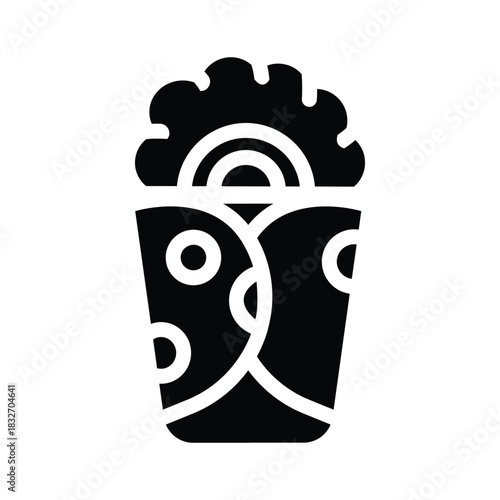  kebab glyph icon illustration vector graphic.eps