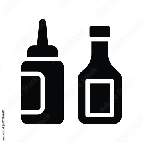  mustard glyph icon illustration vector graphic.eps