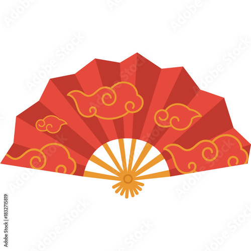 Lunar Fan Illustration