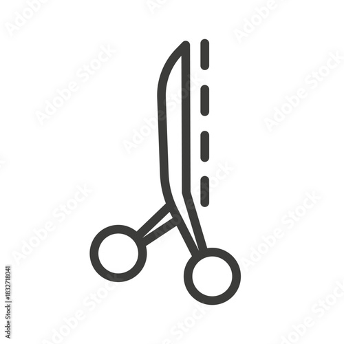 cut line icon