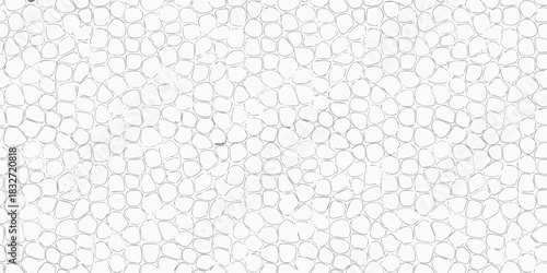 Light gray irregular mosaic pattern with rounded shapes and thin outlines